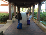 Nana and Kaylee Leaving Disney World